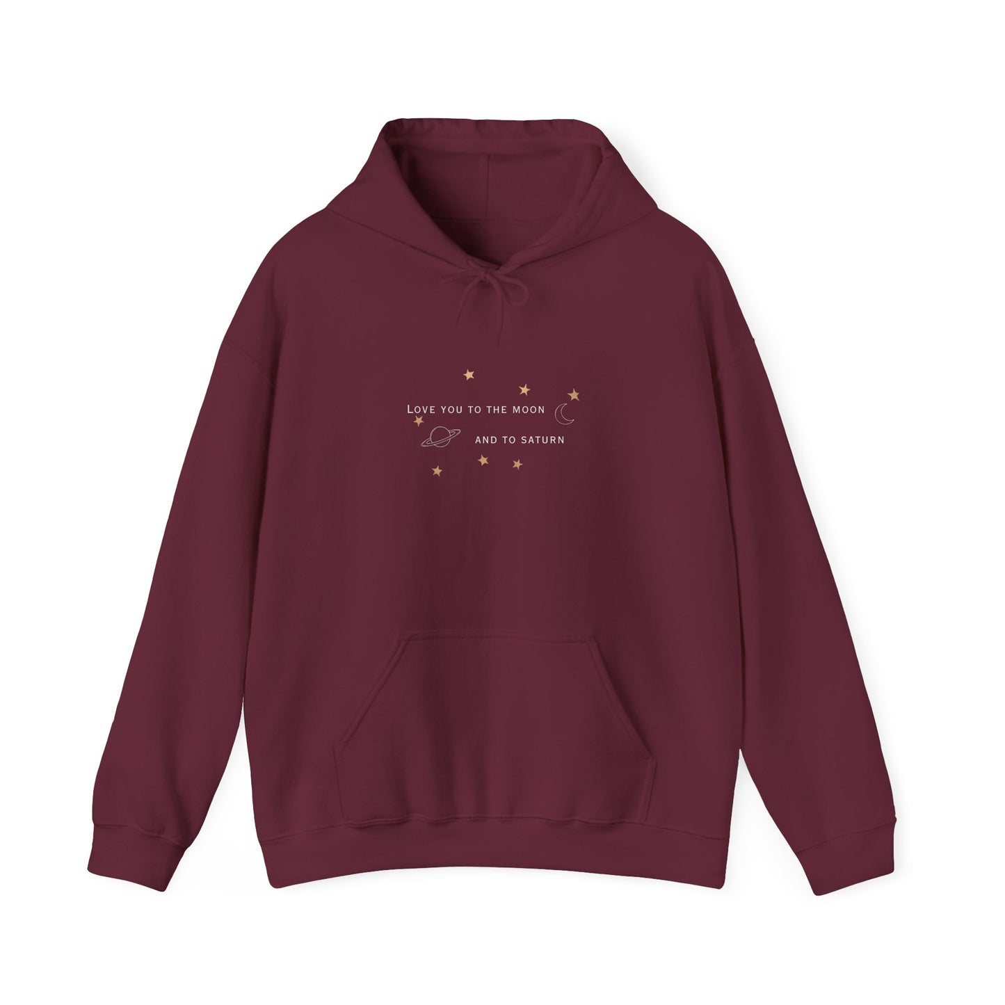 love you to the moon and to saturn hoodie