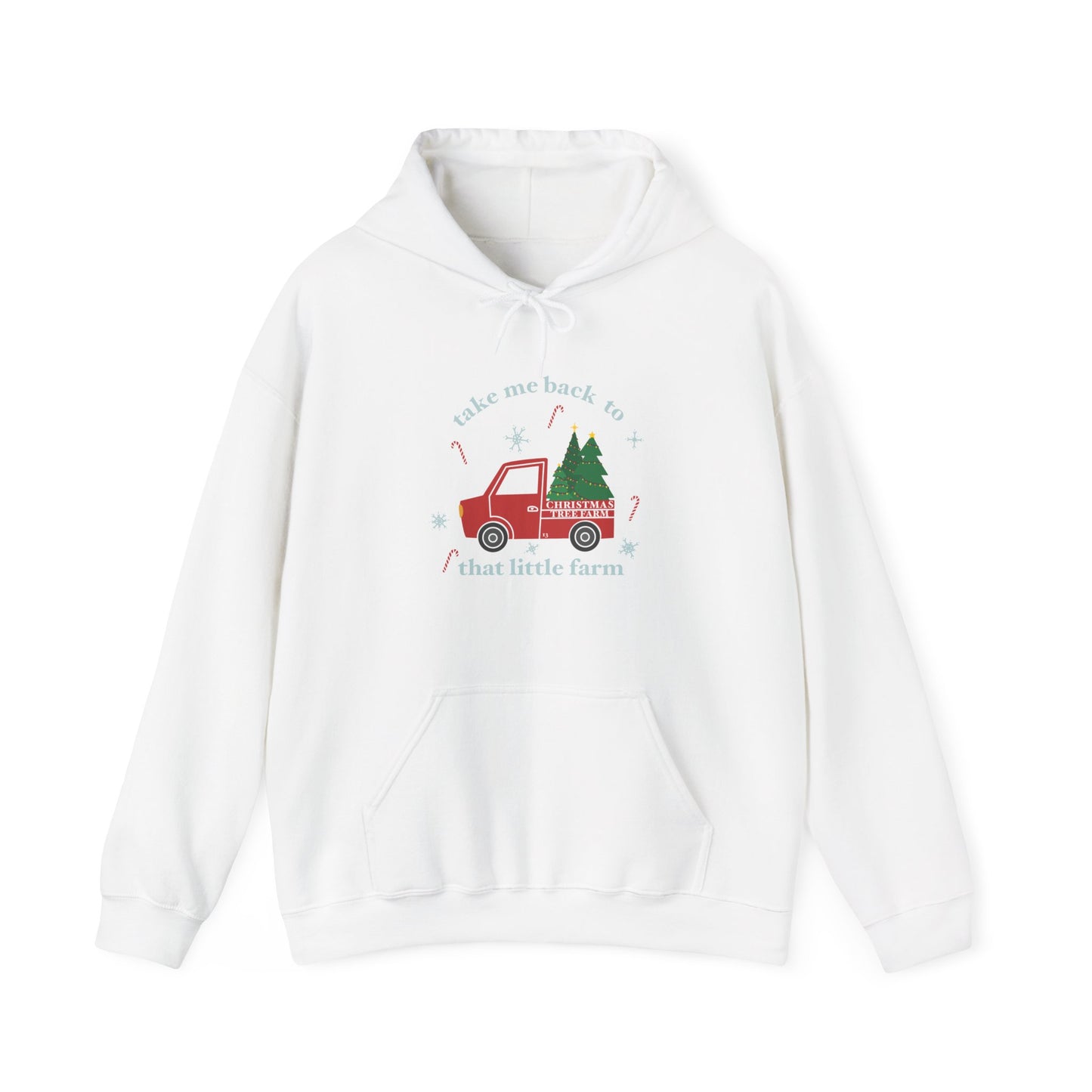 christmas tree farm hoodie