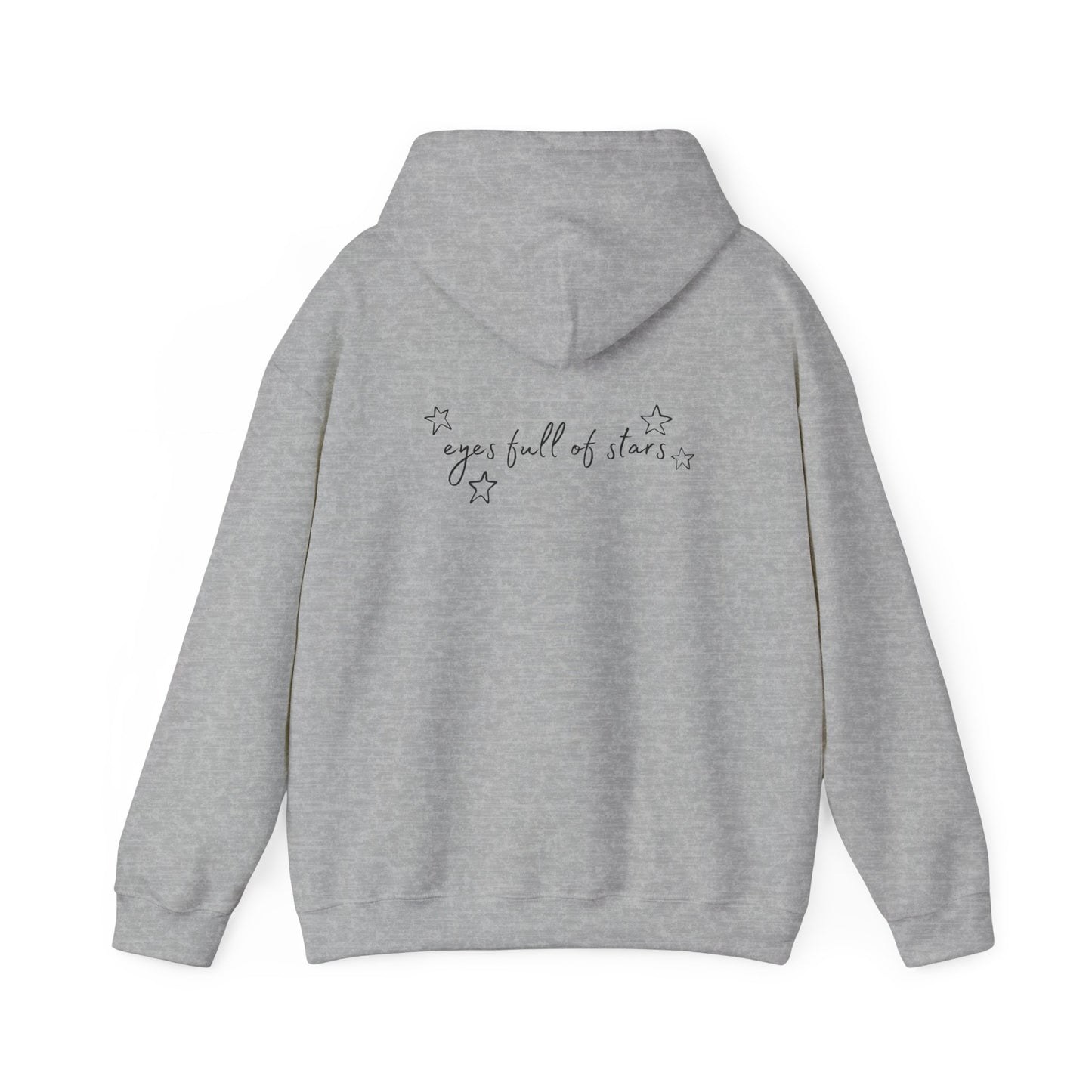 eyes full of stars backprint hoodie