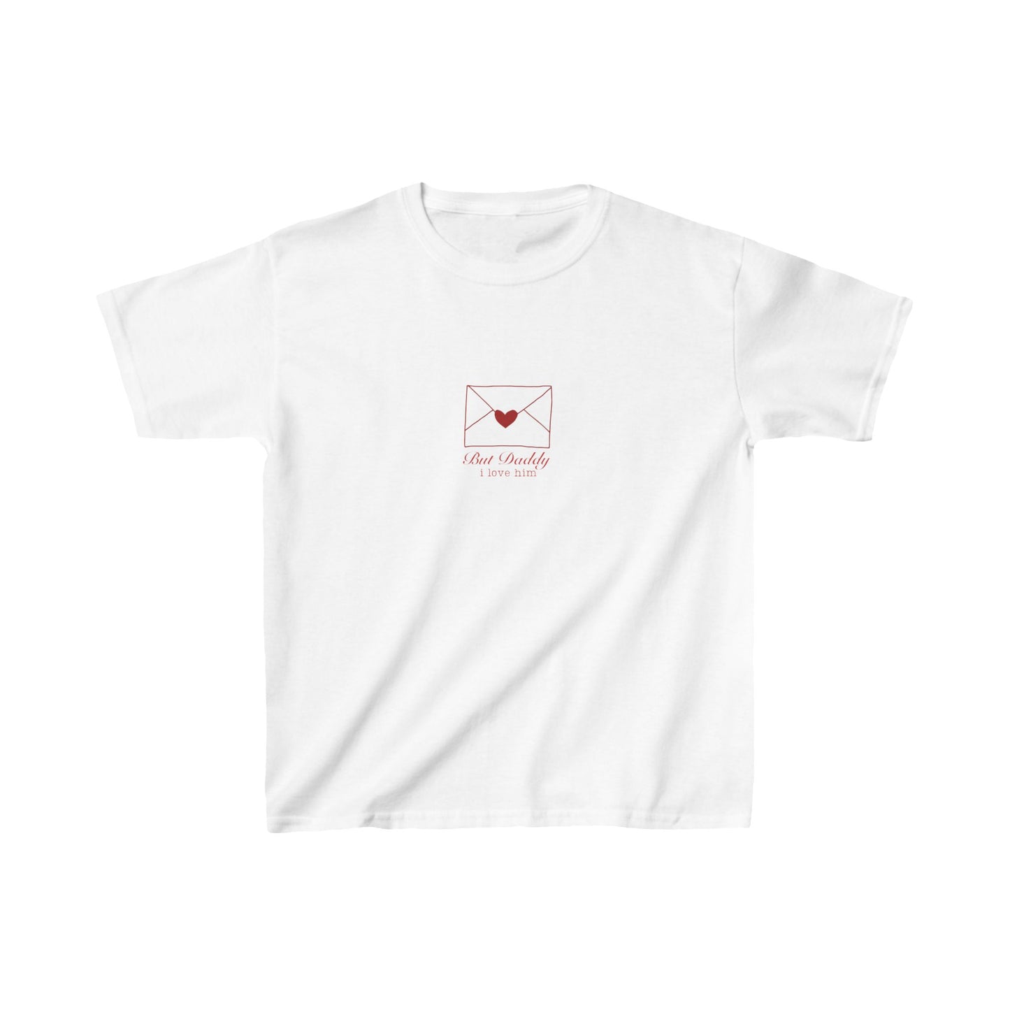 but daddy i love him letter baby tee