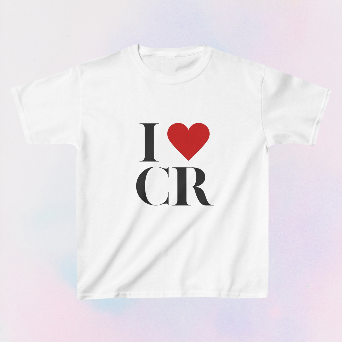 i heart cr baby tee
