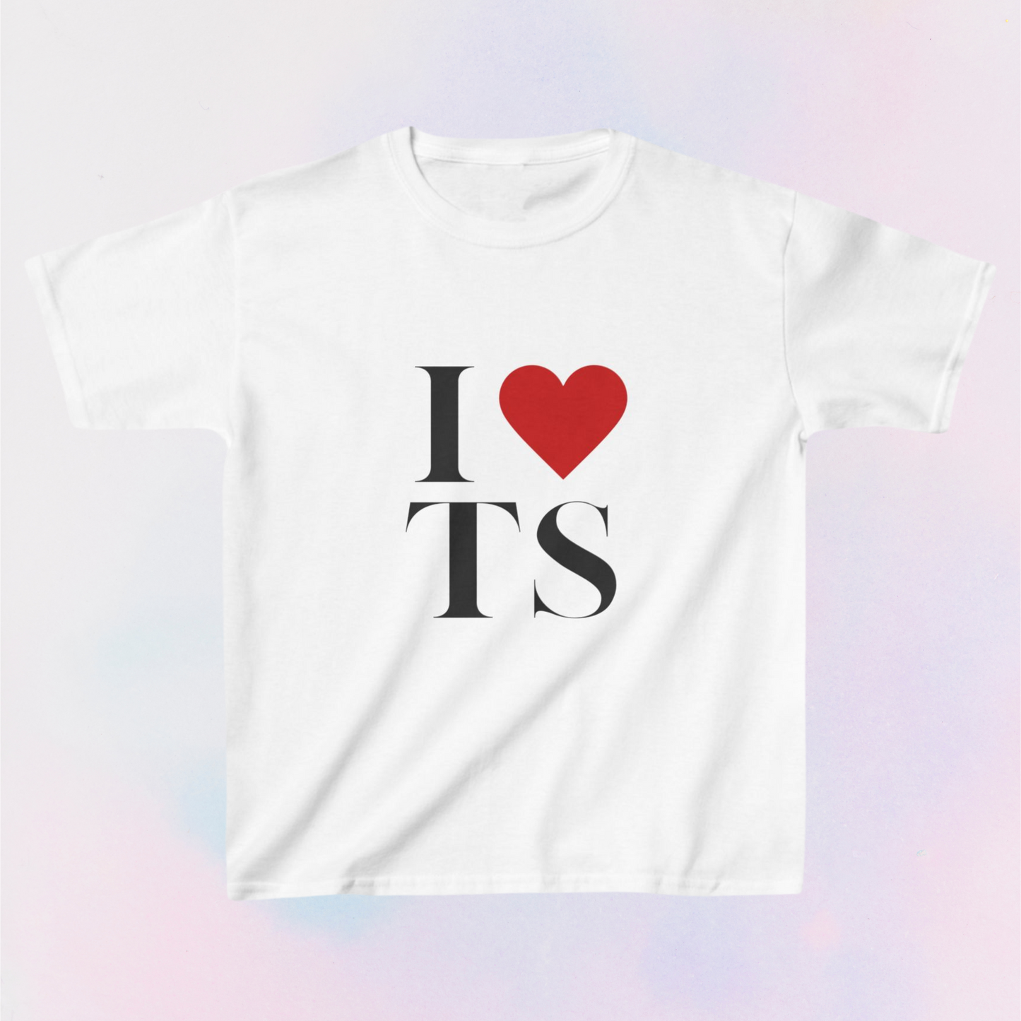 i heart ts baby tee