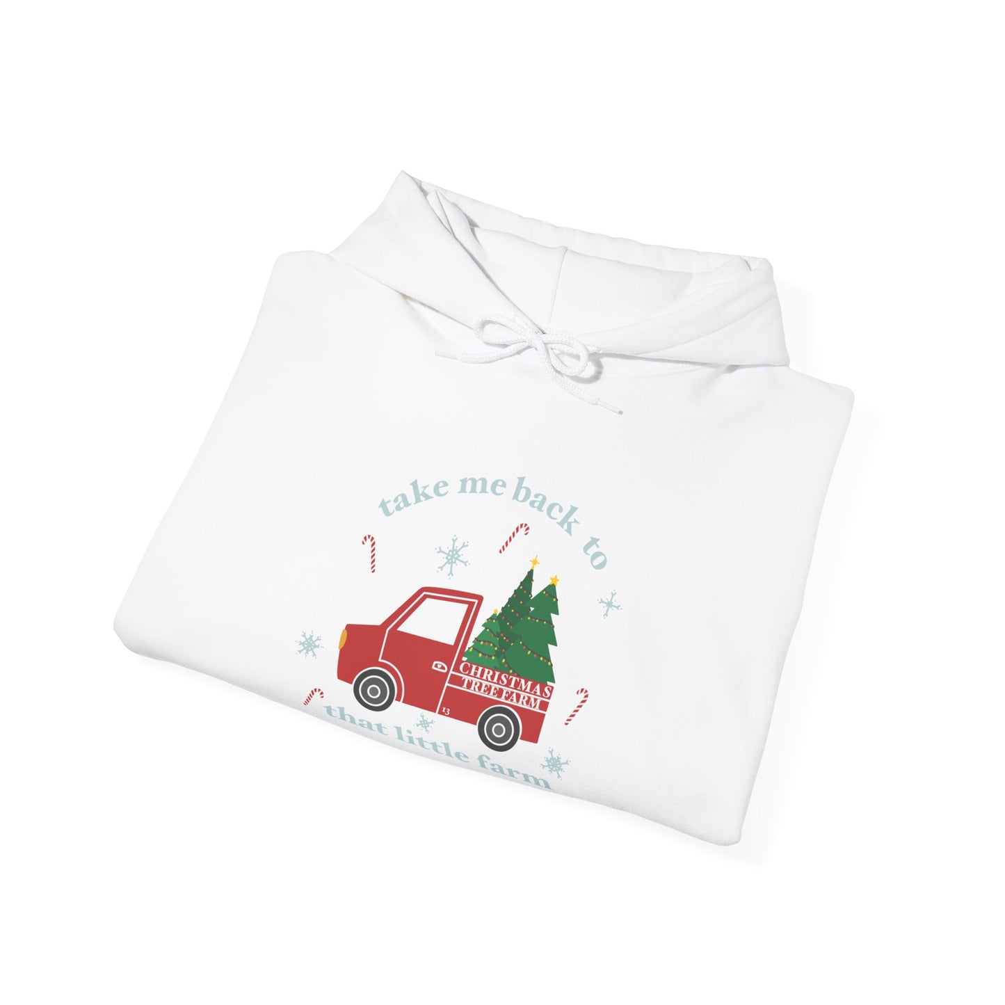 christmas tree farm hoodie