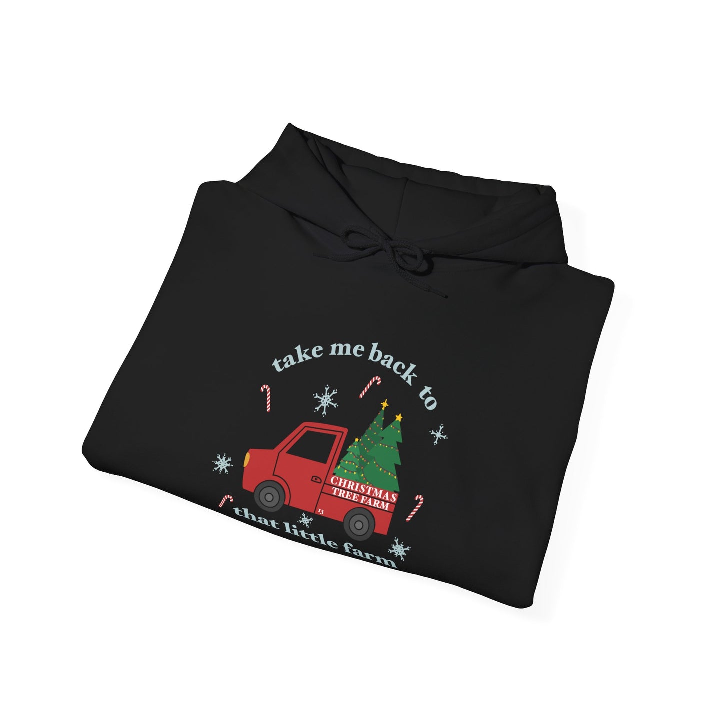 christmas tree farm hoodie