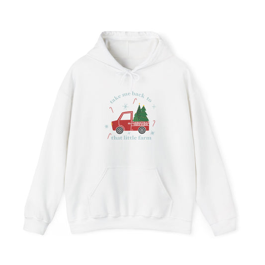 christmas tree farm hoodie