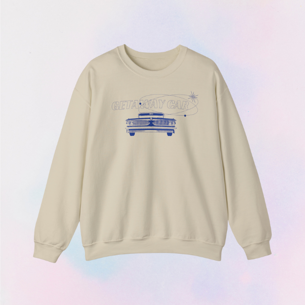 getaway car crewneck