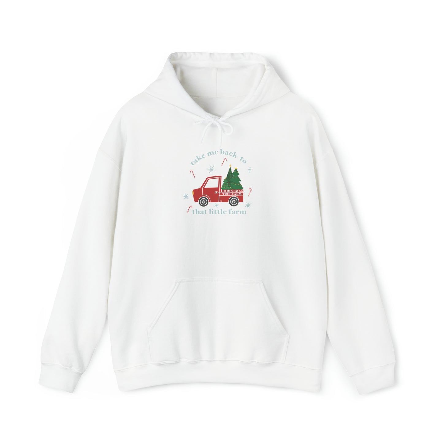 christmas tree farm hoodie