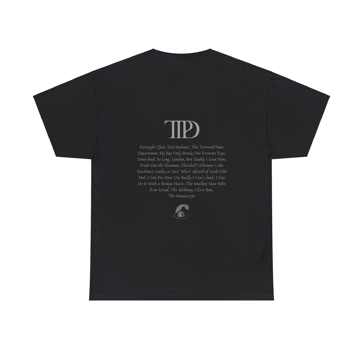 ttpd tracklist - the manuscript shirt