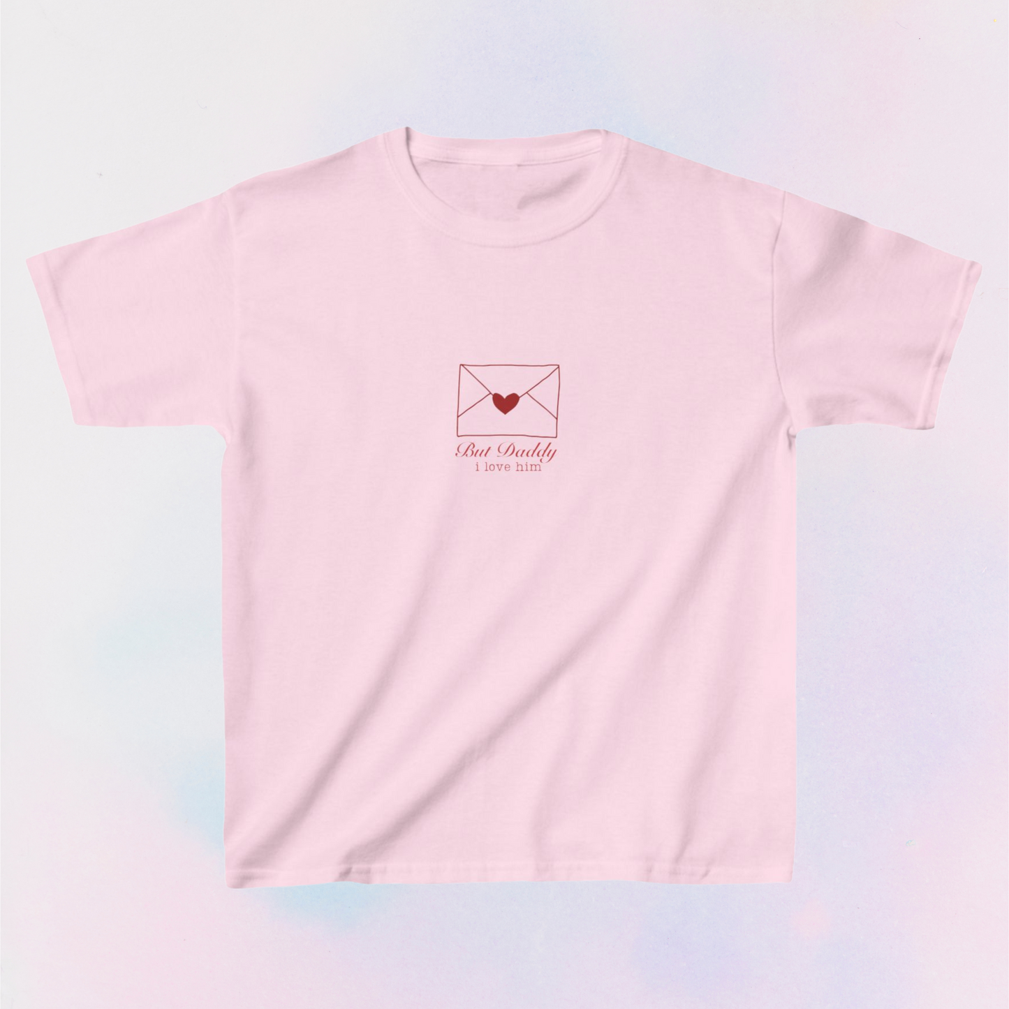 but daddy i love him letter baby tee