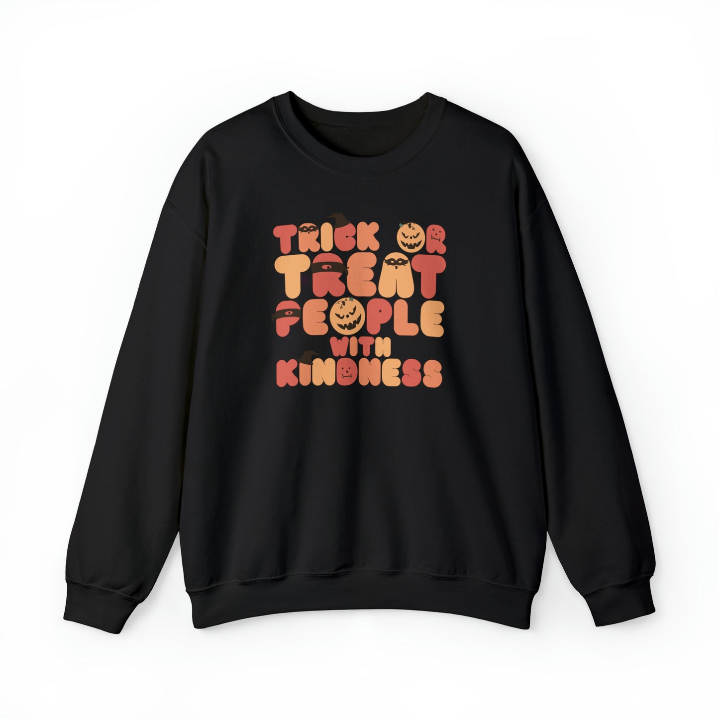 trick or treat people with kindness sweater