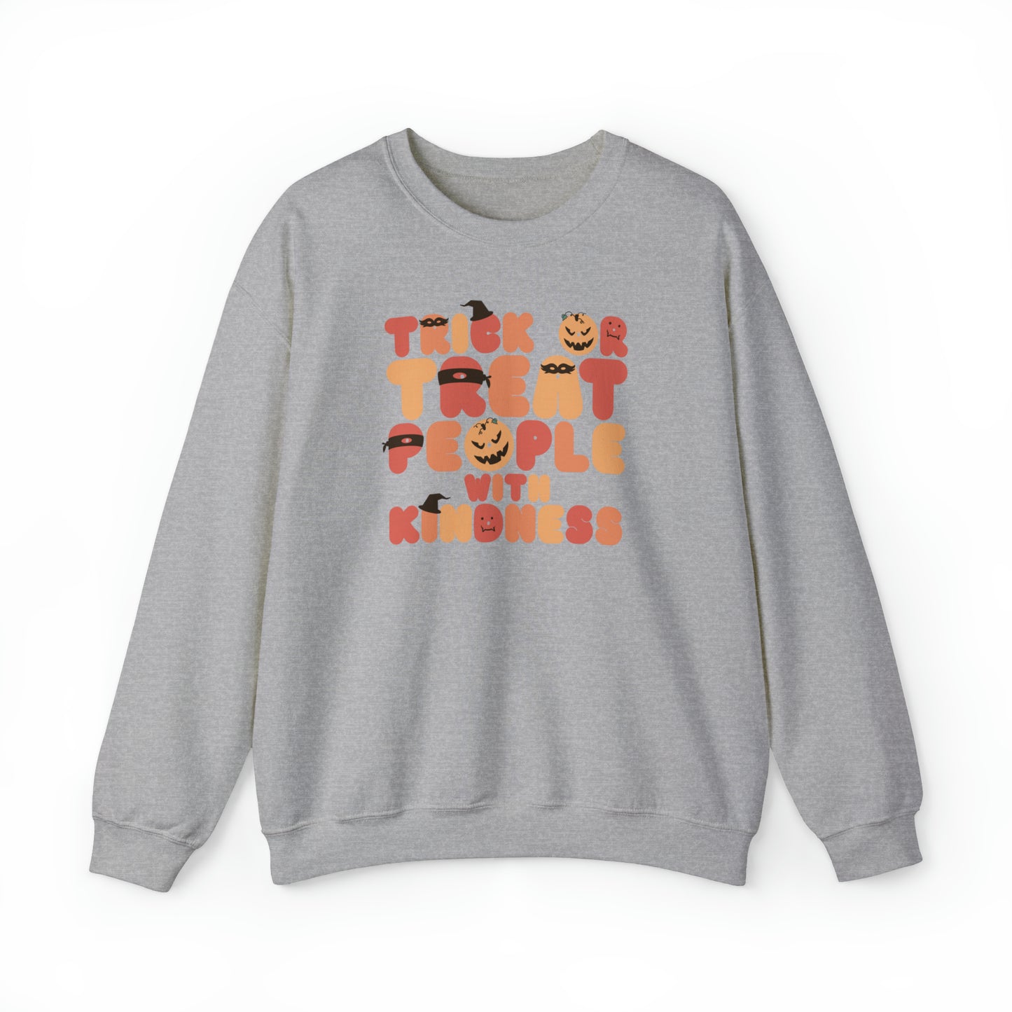 trick or treat people with kindness sweater