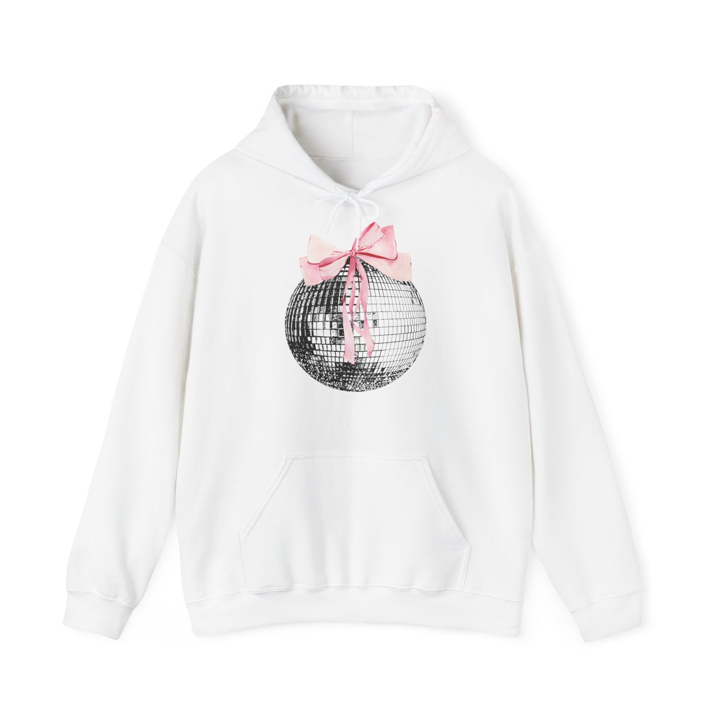 ribbon mirrorball hoodie