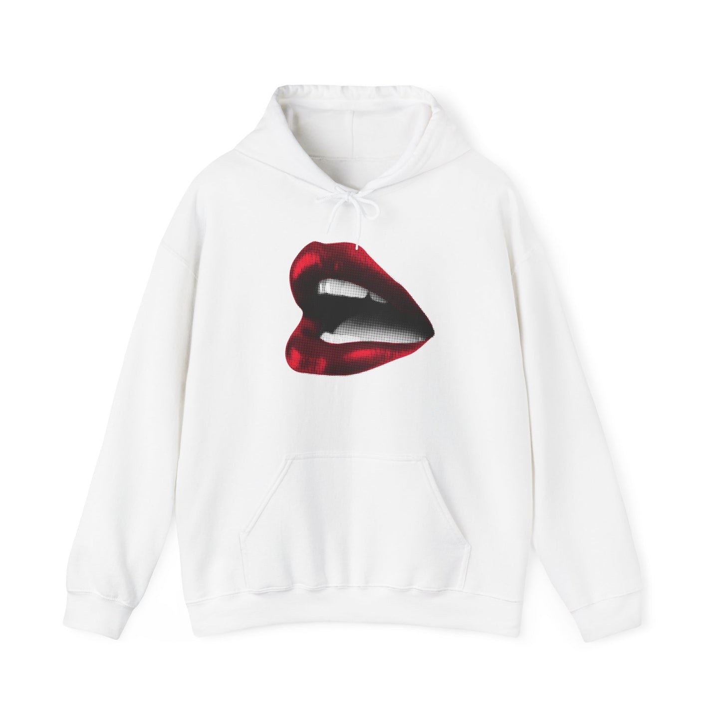 red lip classic hoodie