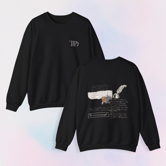 ttpd the manuscript crewneck