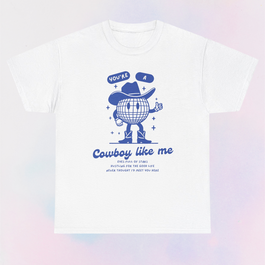 cowboy mirrorball like me shirt