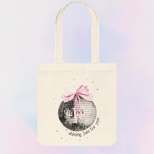 shining just for you totebag